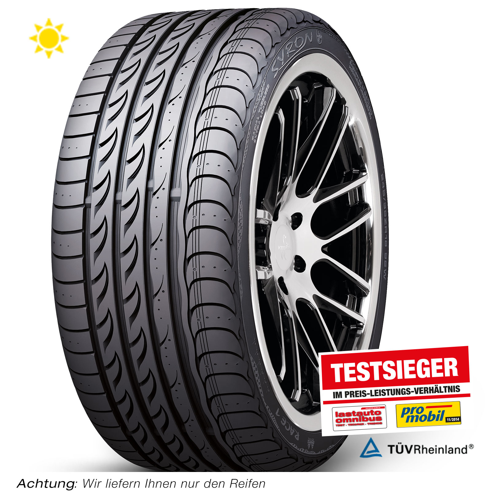 Syron Tires Sommerreifen 285/45 R19 111W premium qualität
